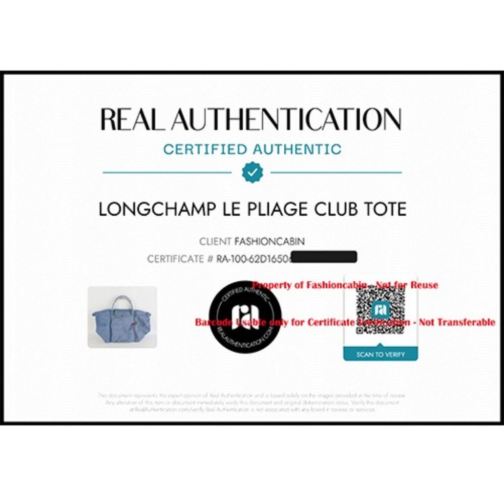 NWT LONGCHAMP Le Pliage Tote Bag, Blue/Mist - Picture 4 of 16